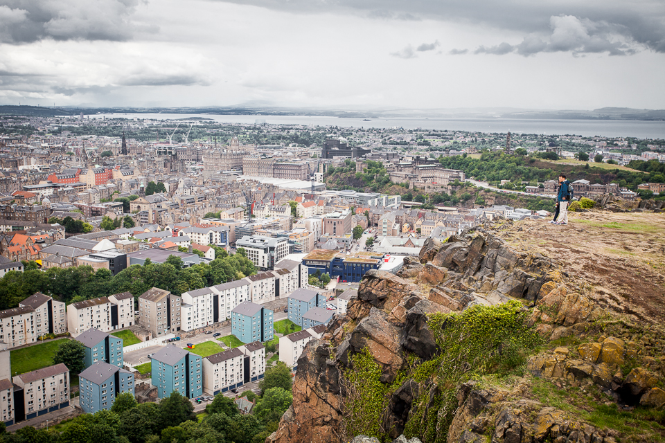 Über den Dächern von Edinburgh