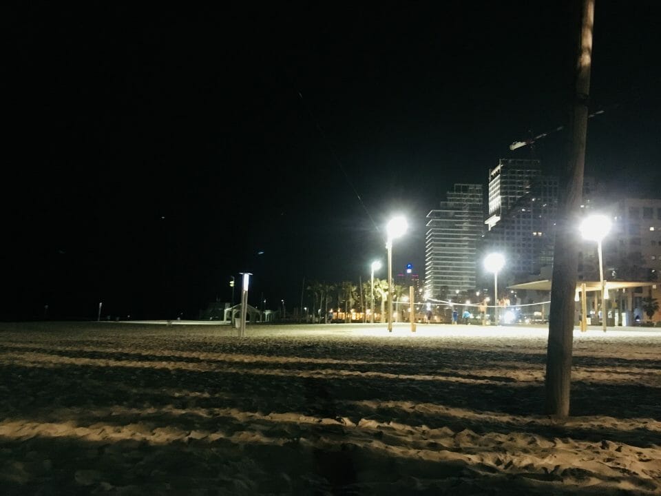 Strand von Tel Aviv