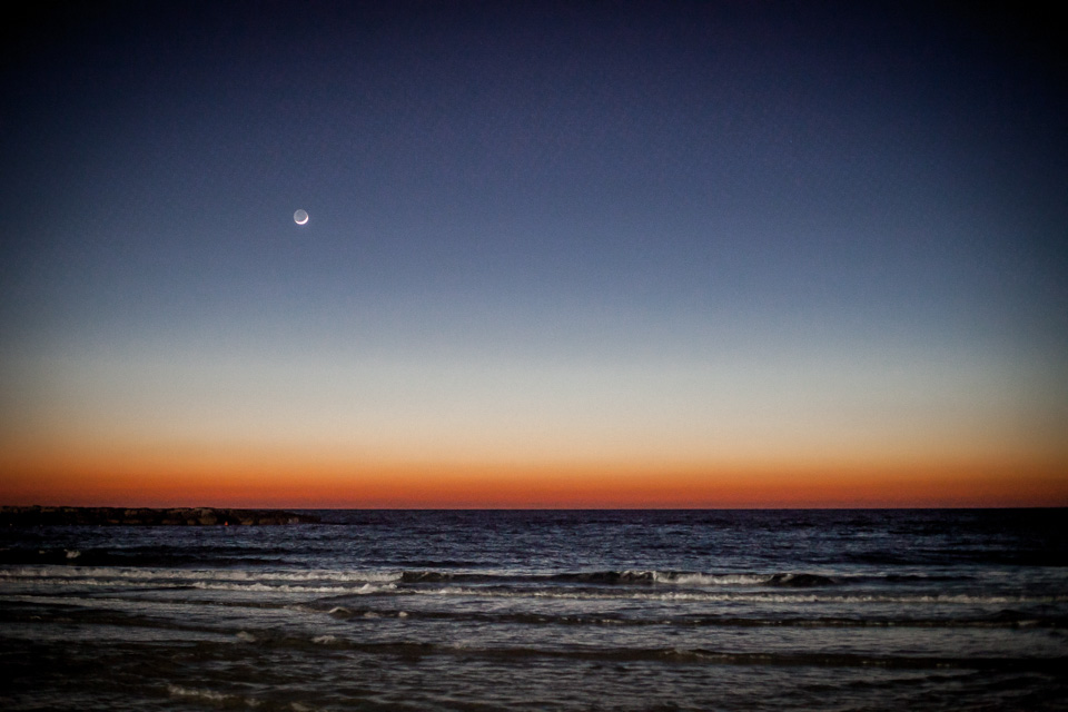 Am Strand von Tel Aviv