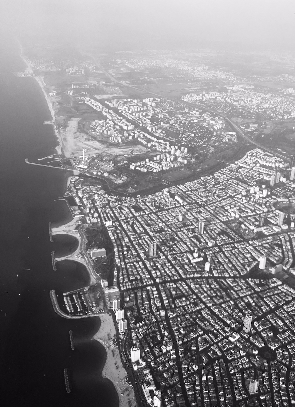 Anflug auf Tel Aviv