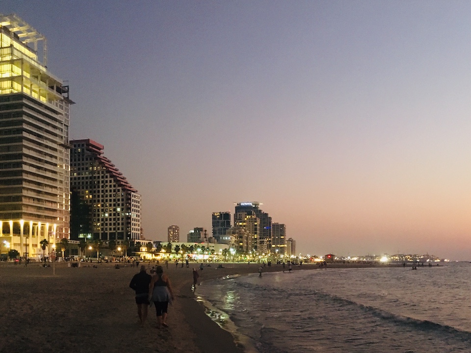 Abendstimmung in Tel Aviv