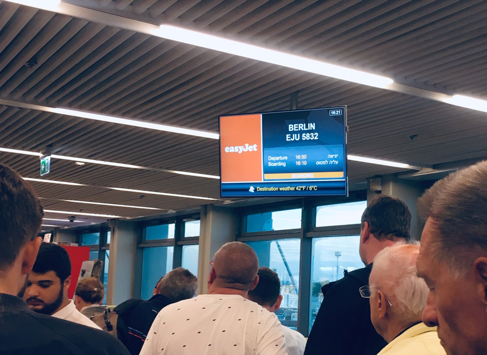 Abreise nach Berlin
