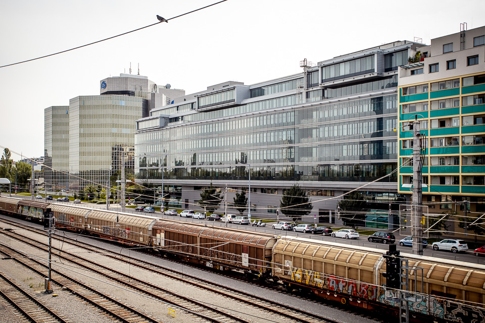 Gleise in Wien